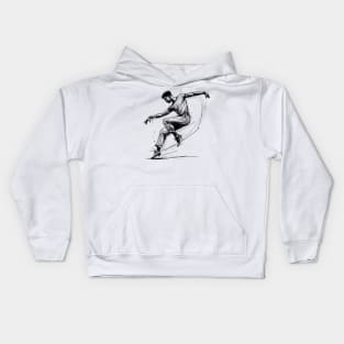 Tap dancer - Black Kids Hoodie